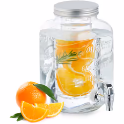 Ce distributeur de boisson sera l’accessoire idéal pour votre prochaine fête de jardin ! Il dispose d’un compartiment amovibl ...