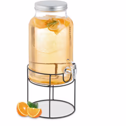 Ce distributeur de boisson sera l’accessoire idéal pour votre prochaine fête de jardin ! En plus, le robinet pratique vous pe ...