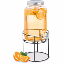 Ce distributeur de boisson sera l’accessoire idéal pour votre prochaine fête de jardin ! En plus, le robinet pratique vous pe ...