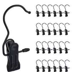Avec ce lot de 25 cintres à pince, vous arrivez à mettre davantage d’ordre dans votre armoire et votre dressing. En effet, ce ...