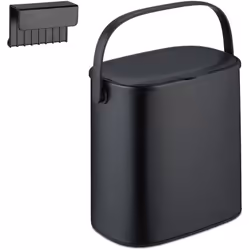 Cette poubelle suspendue est une solution pratique et hygiénique pour gérer vos déchets au quotidien. Grâce à sa conception i ...