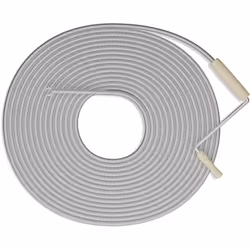 Pour éliminer les obstructions tenaces dans la salle de bain et la cuisine sans utiliser de produits chimiques, cette spirale ...