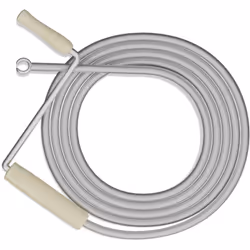 Pour éliminer les obstructions tenaces dans la salle de bain et la cuisine sans utiliser de produits chimiques, cette spirale ...