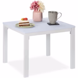 Passez un été inoubliable avec cette magnifique table de balcon à l'aspect bois ! Cette table carrée est parfaite pour dépose ...