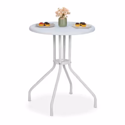 Passez un été inoubliable avec cette magnifique table de jardin à l'aspect rotin décoratif ! Cette table ronde peut accueilli ...