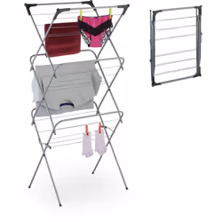 Sécher le linge prend souvent plus de place que prévu. Ce séchoir à linge compact vous offre enfin une solution pratique : av ...