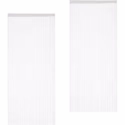 Vous souhaitez embellir votre fenêtre ou votre porte de balcon ou de terrasse ? Alors, ce lot de 2 rideaux de fils est fait p ...