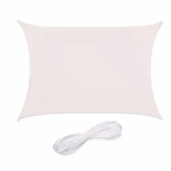 La toile d'ombrage rectangulaire en PE-HD offre non seulement une ombre généreuse, mais elle protège également efficacement c ...