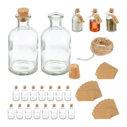 Relaxdays 10048671_683 Boîte universelle 0,125 L Verre
