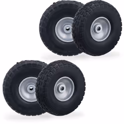 Vous avez besoin d’une roue de rechange pour votre chariot de transport ? Alors ce lot est idéal. Ces roues composées d’un pn ...