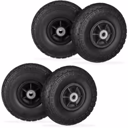 Vous avez besoin d’une roue de rechange pour votre chariot de transport ? Alors ce lot est idéal. Ces roues composées d’un pn ...