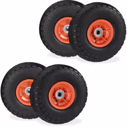 Vous avez besoin d’une roue de rechange pour votre chariot de transport ? Alors ce lot est idéal. Ces roues composées d’un pn ...