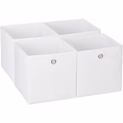Vous voulez mettre de l’ordre dans votre intérieur ? Alors ce lot de 4 boîtes de rangement est fait pour vous ! Chacune de ce ...