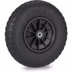 Votre roue de brouette vient de rendre l’âme ? Pas de panique, nous avons la solution ! Cette roue increvable sans air reste  ...