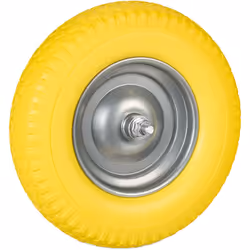 Votre roue de brouette vient de rendre l’âme ? Pas de panique, nous avons la solution ! Cette roue increvable sans air reste  ...