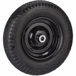Votre roue de brouette vient de rendre l’âme ? Pas de panique, nous avons la solution ! Cette roue increvable sans air reste ...