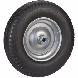 Votre roue de brouette vient de rendre l’âme ? Pas de panique, nous avons la solution ! Cette roue increvable sans air reste ...