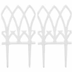 Cette bordure de jardin décorative vous permet d’embellir votre jardin de manière simple et rapide. Le kit de bordure de pelo ...