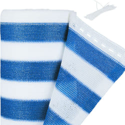 Relaxdays - Brise-vue, résistant aux uv, tissu hdpe, 2x6 m , pour jardin et balcon, anti-déchirure, bleu et blanc
