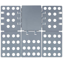 Relaxdays - Planche à plier le linge 68 x 57 cm plieuse à vêtements plieur chemise flip flop, gris