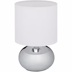 Cette lampe de chevet est le parfait accessoire pour décorer votre intérieur avec style et élégance. Son pied tactile en méta ...