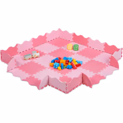 Ce tapisde jeu souple en puzzle garantit de la joie pour les tout-petits. Ce tapispuzzle flexible se compose de 36 pièces en  ...