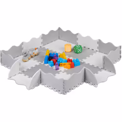 Ce tapis de jeu souple enpuzzle amusera les tout-petits. Le tapis puzzle se compose de 25 pièces àplacer selon ses goûts - en ...