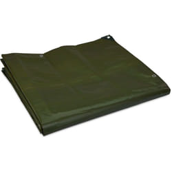 Relaxdays - Bâche 200g/m², couverture avec œillets, étanche, indéchirable, protection en pe, 6 x 8 m, vert