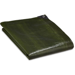 Relaxdays - Bâche 140g/m², couverture avec œillets, étanche, indéchirable, protection en pe, 2 x 3 m, vert