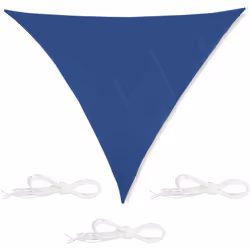 La voilede balcon triangulaire en polyester indéchirable offre non seulement une ombregénéreuse, mais aussi une protection ef ...