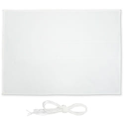 Relaxdays - Voile d'ombrage rectangulaire, l x p : 4,5 x 5,5 m, imperméable, anti-UV, tendeurs, terrasse, balcon, blanc