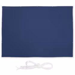 Lavoile de balcon rectangulaire en polyester indéchirable offre non seulement uneombre généreuse, mais aussi une protection e ...