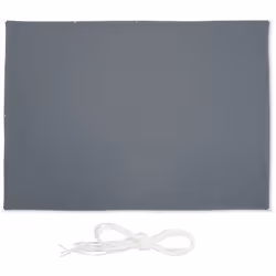Lavoile de balcon rectangulaire en polyester indéchirable offre beaucoup d'ombre, mais aussi une protection efficace contre l ...