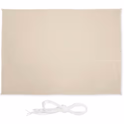 La voilede balcon rectangulaire en polyester indéchirable offre beaucoup d'ombre, mais aussi une protection efficace contre l ...
