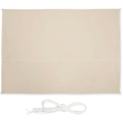 Relaxdays - Voile d'ombrage rectangulaire, l x p : 3,5 x 4,5 m, imperméable, anti-UV, tendeurs, terrasse, balcon, beige
