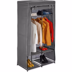 La grande armoire en tissuoffre un rangement à vêtements flexible. Pantalons, pulls et autres pièces devêtements peuvent être ...