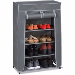 Rangez quelques-unes de vos chaussures dans cette petite armoire àchaussures. Les 5 compartiments offrent de la place pour en ...
