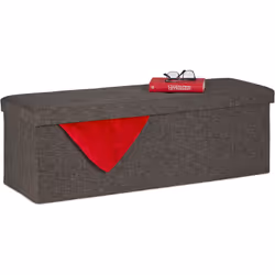 Lebanc pliable avec espace de rangement est une solution 2 en 1 intelligente pourvotre maison. Placez le banc de rangement da ...