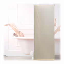 Avec ce store de salle de bain, vous bénéficiez d'une alternative moderneau rideau de douche classique. Selon les besoins, le ...