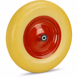Si vous avez besoin d’une roue pour votre brouette de jardin, optez pour cette roue en caoutchouc increvable. La roue est rés ...