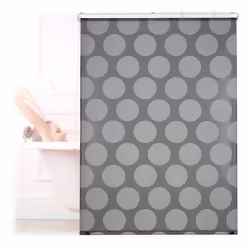 Relaxdays Store de baignoire 120x240 cm rideau de douche hydrofuge montage au plafond & à la fenêtre pare-bain gris
