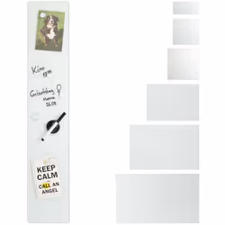 Le panneau d’affichage est un compagnon idéal pour organiser et planifier. Le design moderne sans cadre séduit par la couleur ...