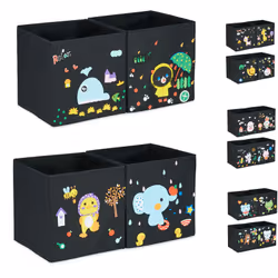 Les boîtes de rangement pliables pour la chambre d'enfant permettent à vos enfants de donner libre cours à leur créativité. L ...