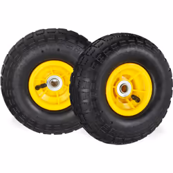 Achetez ces roues pour votre plus grand confort pour le chariot, le chariot manuel ou le diable. Vous pourrez avec ces roues  ...
