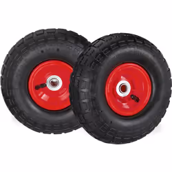 Achetez ces roues pour votre plus grand confort pour le chariot, le chariot manuel ou le diable. Vous pourrez avec ces roues  ...