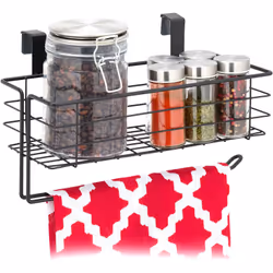 Qui ne connaît pas cela? Le chaos dans la cuisine où il n’y a plus de place pour cuisiner. Avec ce panier suspendu aux portes ...
