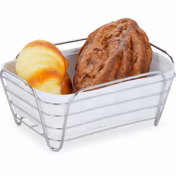 Cette corbeille à painmoderne est idéale pour un délicieux petit-déjeuner ou le dîner. Du pain frais,des petits pains chauds ...