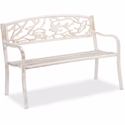 Quoi de mieux que de profiter de son jardin lors d’un beau jour d’été? Ajoutez à cela un joli banc de jardin décoratif. Ce ba ...