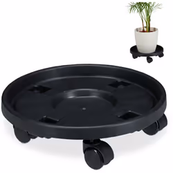 A l’aide de ces roues il est facile de faire bouger les plantes à l’intérieur et les mettre à l’extérieur. Les contenants sur ...