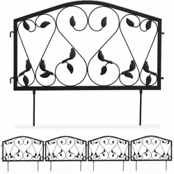 Cette bordure potager permet de délimiter clairement une surface pour des parterres, espaces verts, chemins et massifs. De pl ...